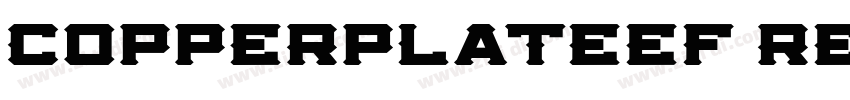 CopperplateEF Regula字体转换 CopperplateEF Regula字体转换